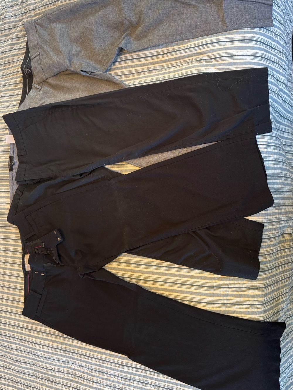 Banana Republic Black Women's Dress Trousers - Straight Leg